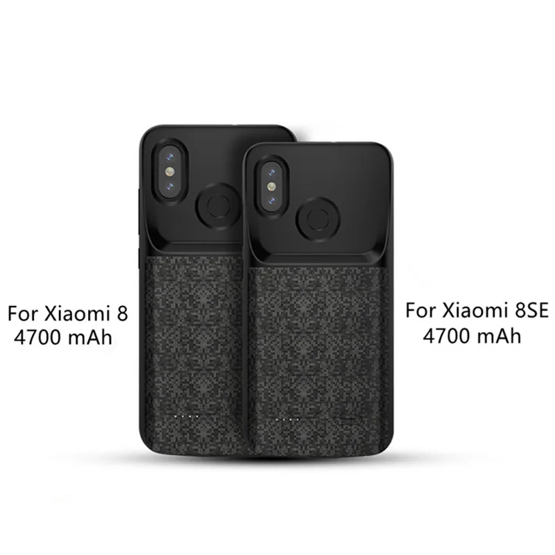 Чехол для зарядного устройства для Xiaomi Mi 8 SE lite Внешний чехол для зарядного устройства запасной блок питания чехол для зарядки Coque