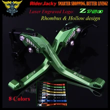 3D Rhombus Hollow design For Kawasaki Z 750 Z750 (not Z750S model) 2004 2005 2006 CNC Adjustable Motorcycle Brake Clutch Levers