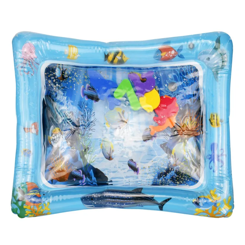 Детский Надувной водный коврик, наполненный подушкой, детский коврик, игрушки для детей, детские игровые коврики, игрушка, водный Забавный летний подарок - Цвет: D 66 x 50cm
