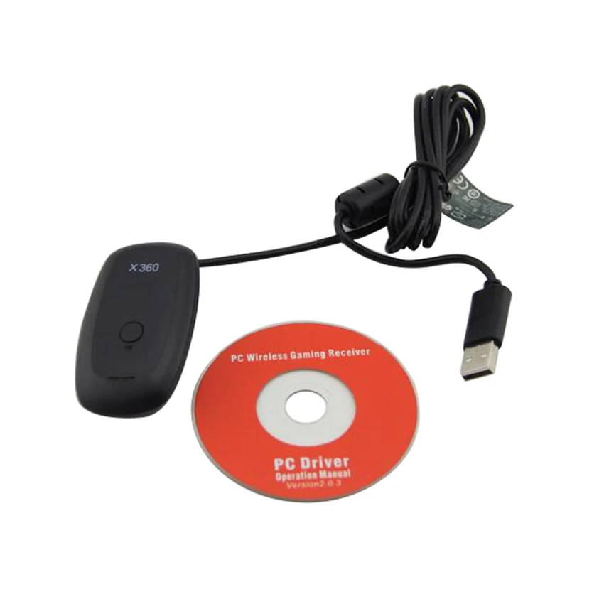 Wireless PC USB 2.0 Receiver for Xbox 360 Controller Gaming USB