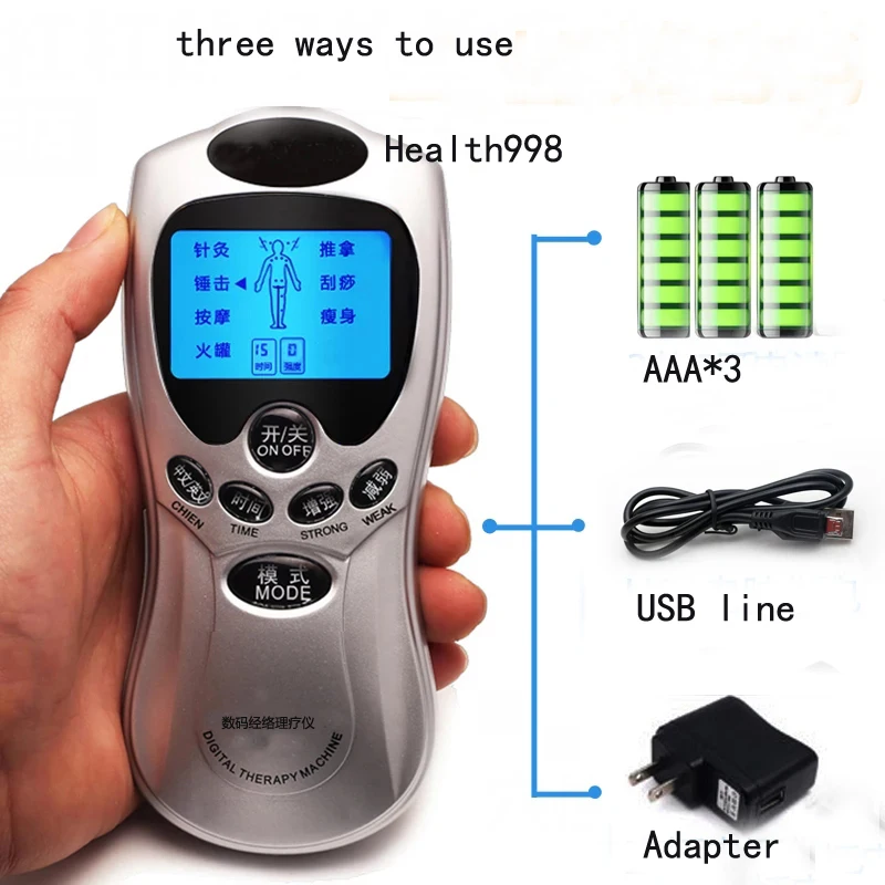 Big Blue LCD Electronic Full Body Slimming device Pain Relief acupuncture massager for hand foot and knee physiotherapy Big Blue LCD Electronic Full Body Slimming device Pain Relief acupuncture massager for hand foot and knee physiotherapy