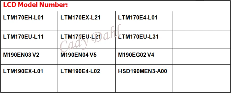 HDMI lcd модуль контроллера+ 4 CCFL+ LVDS кабель для LTM170EX LM170E01 M190EN04 1280x1024 2ch 8 бит 30 контактов ЖК-панель матрица