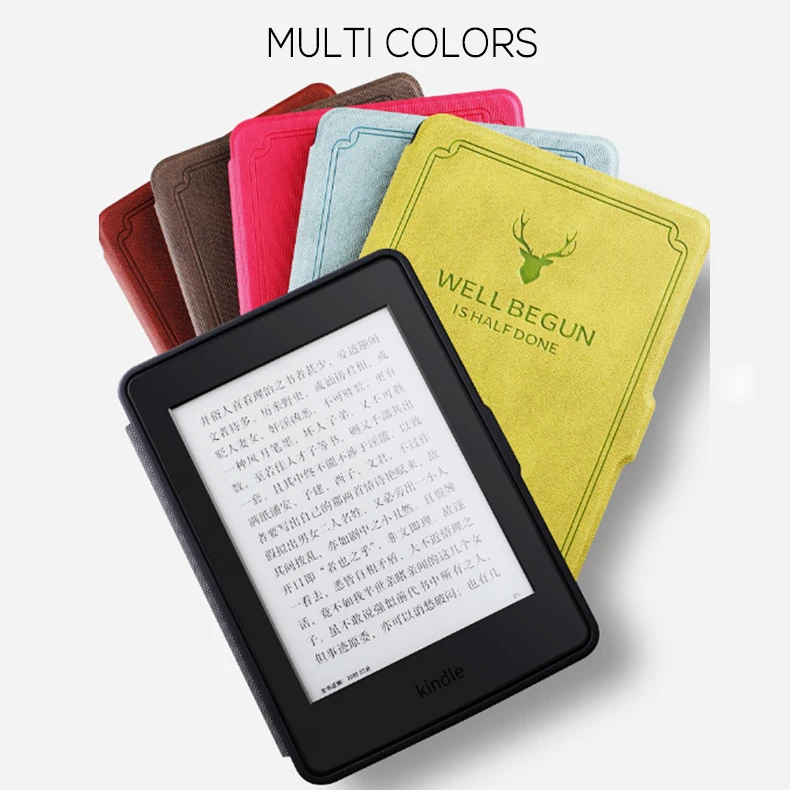 Kindle Paperwhite 4 Чехол силиконовый мягкий винтажный Чехол для электронных книг для Amazon Kindle Paperwhite 4 чехол Coque Fundas