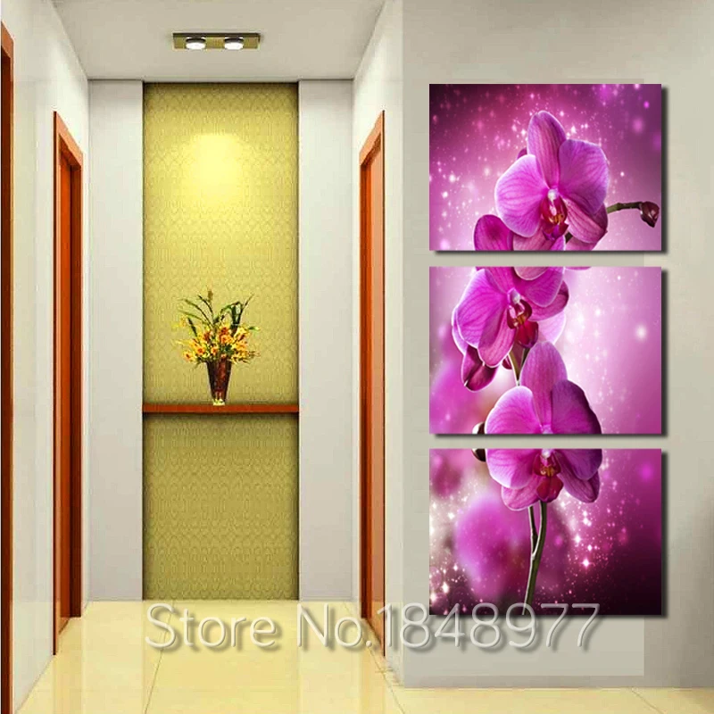 Paarse orchideeën pictures koop goedkope paarse orchideeë ... Decoratie woonkamer paars