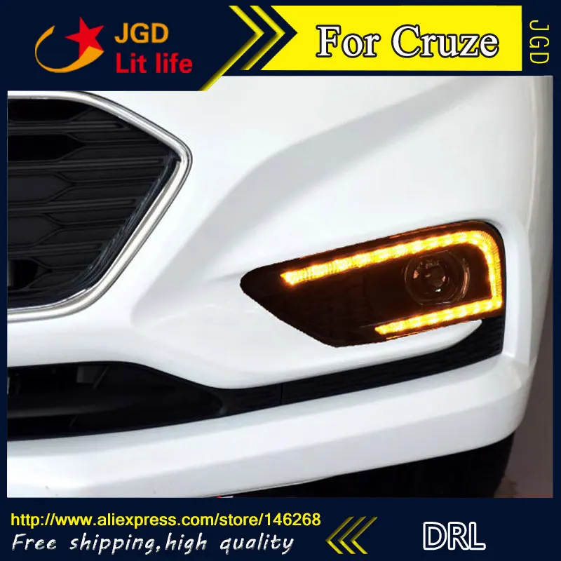 Free shipping ! 12V 6000k LED DRL Daytime running light for Chevrolet