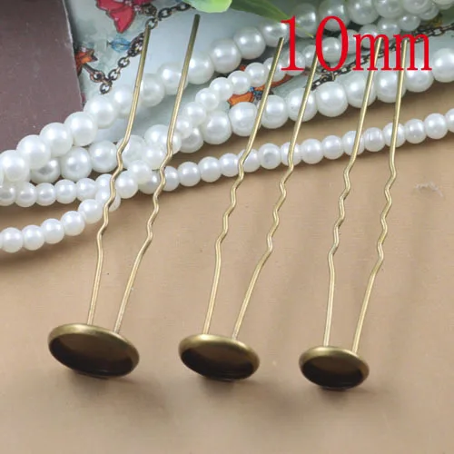 free shipping!!! 100pcs/lot hair clip findings 65mm long antique bronze