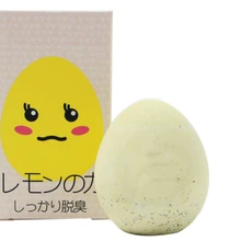 Японский стиль яйцо форма диатома дезодорант портативный бытовой Устранение запаха дезодорант холодильник освежитель воздуха для гардероба артефакт