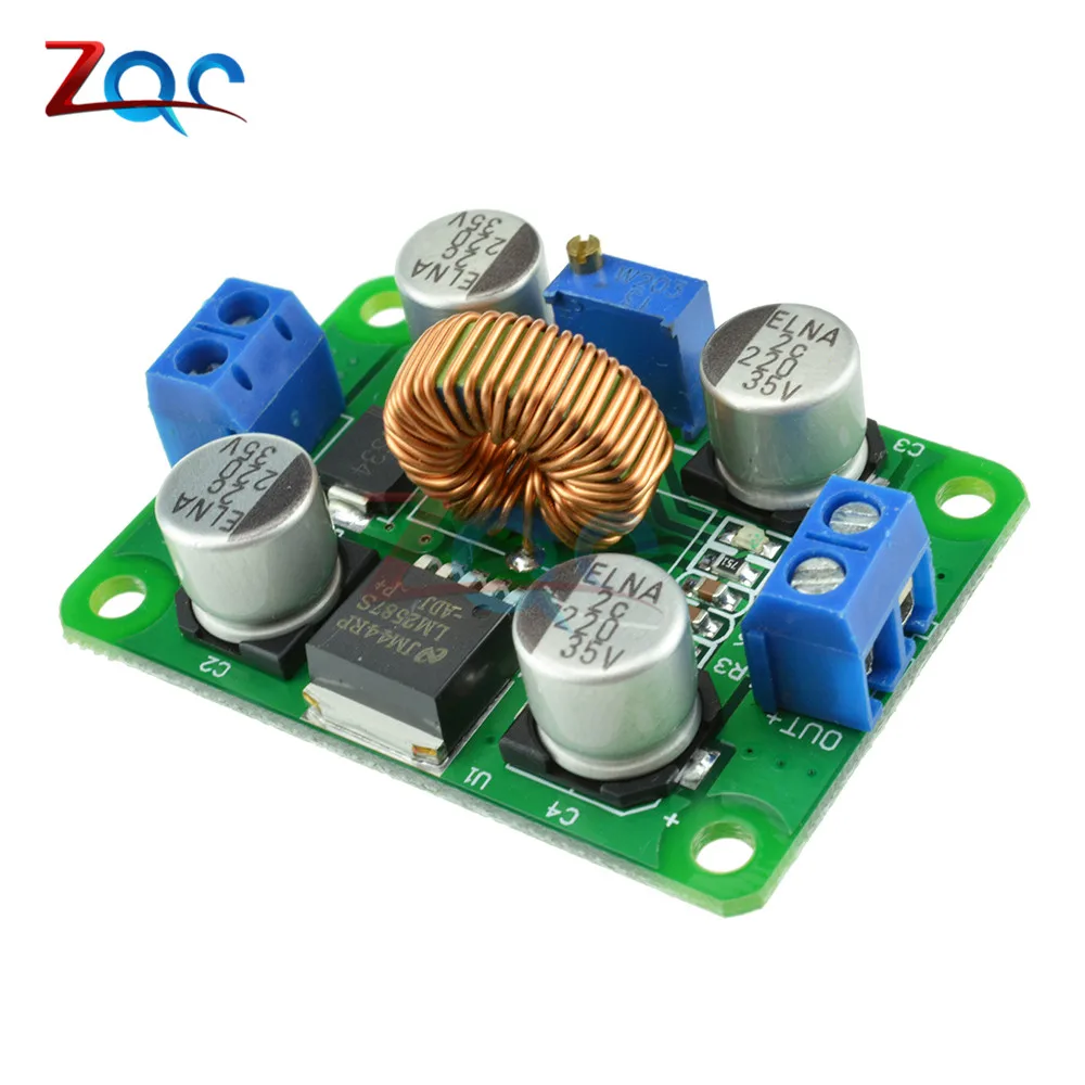 LM2587 DC-DC 3,5 V-30 V 4 V-40 V Step Up Питание Модуль Регулируемый 5A повышающий преобразователь постоянного тока с Напряжение регулятор доска для Arduino