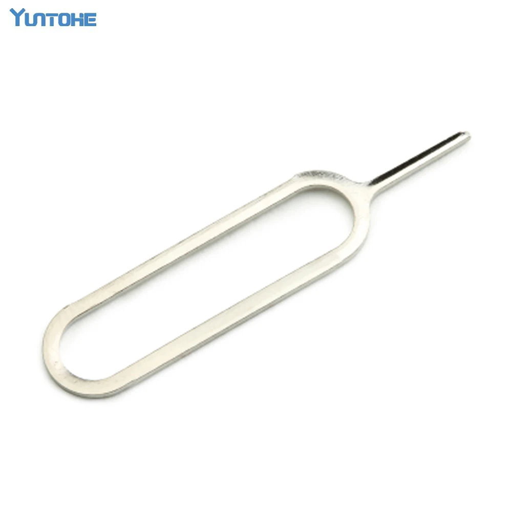 

1000 Pcs/lot Sim Card Tray Remover Eject Ejector Pin Key open Tool for iPhone 7 4s 5 5s 5c 6 6s plus for iPad for SamSung xiaomi