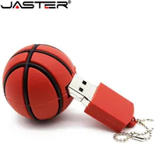 JASTER Баскетбол usb флеш-накопитель шариковая Флешка 4 ГБ 8 ГБ 16 ГБ 32 ГБ 64 Гб Спортивная карта памяти usb creativo U диск подарок