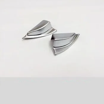 

Brand New For Mazda CX-5 2015 2PCS High Quality ABS Chrome Car Triangular Decorative Frame Cover Trim Car Styling Accessories