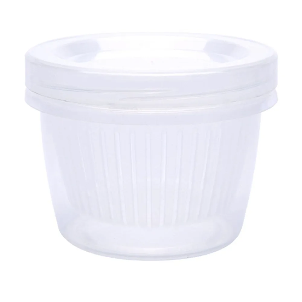 

Transparent Design Refrigerator Dumplings Storage Box Plastic Freezer Fridges Space Saver Food Container Organizer Box