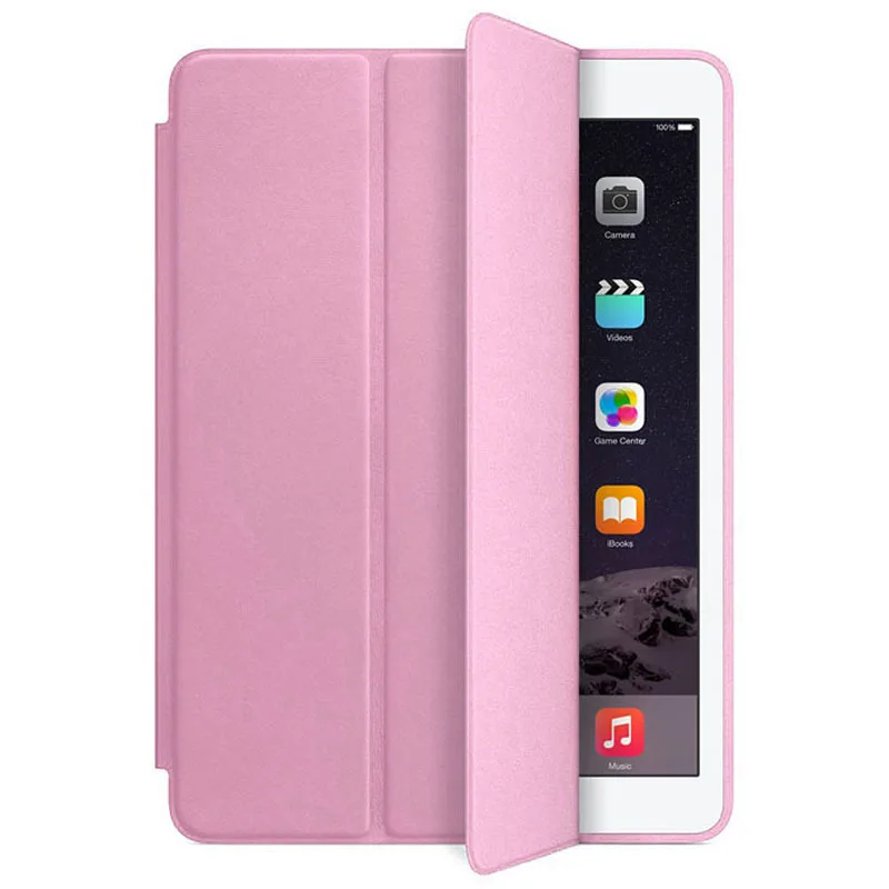 Высококачественный смарт-чехол-подставка для Ipad Air Ipad 5 - Цвет: Pink