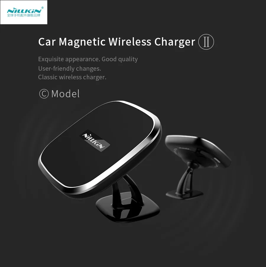 

Nillkin Qi Wireless Magnetic Holder For Samsung Note 10 S10 Plus Pro iPhone XS Max XR X 11 Pro Max Wireless Charging