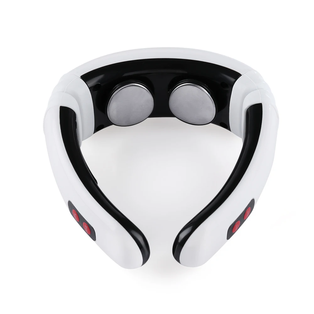 New Electric Neck Massager Battery Powered Kneading Back Shoulder