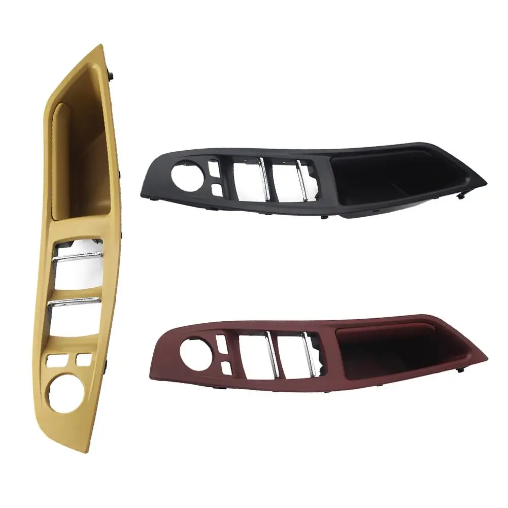

Leather Left Front Window Regulator Combination Switch Panel Handle Frame For BMW 5 Series F10 F18 528i 530i 535i