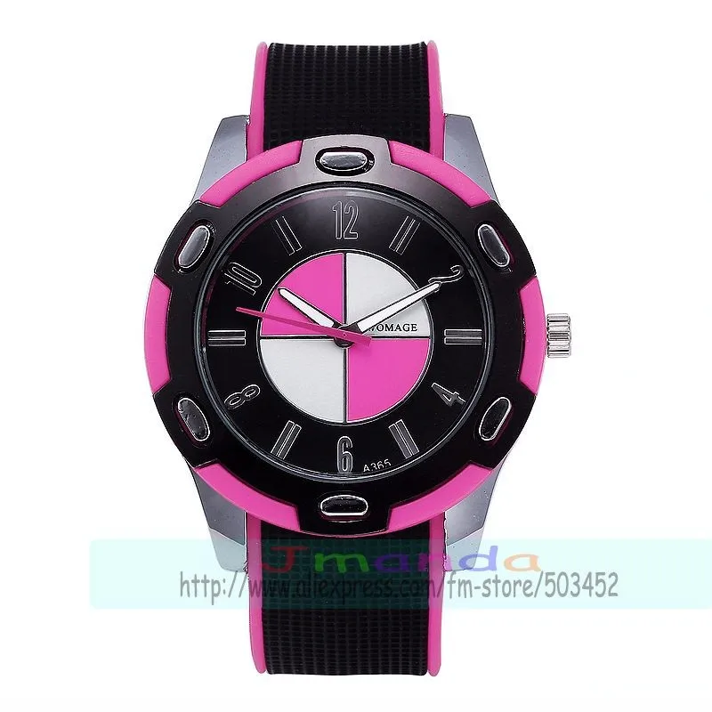100 шт/лот бренд WoMaGe автомобильные спортивные кварцевые часы обертывание Повседневный силиконовый браслет часы гоночные очаровательные мужские резиновые часы цена
