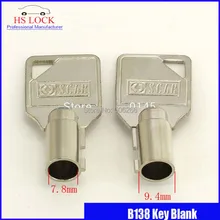 7,8 мм трусы для девочек с рисунком сливового цветка с эмбрион для замочной скважины в двери пустой ключ корпус ключа для вертикальный ключ режущая машина B138