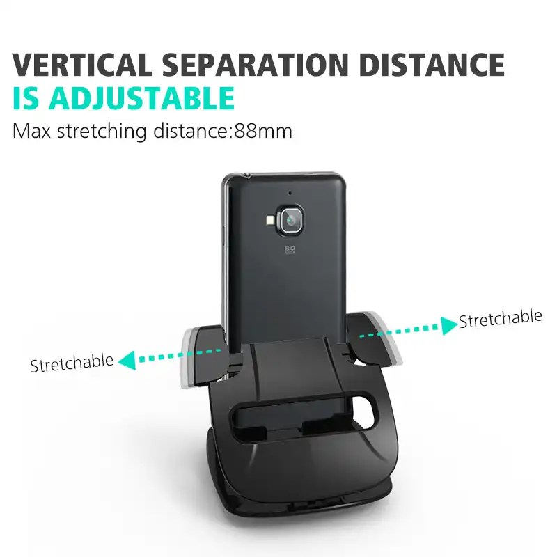 Cell Phone Holder Car Dashboard Phone Car Mount Silicone Anti Slip