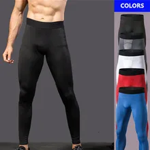 Для мужчин брюки для бега сетки Спорт плотно тренажерный зал Леггинсы дышащие зимние длинные Фитнес Jogger брюки белый тренировочные брюки для для мужчин