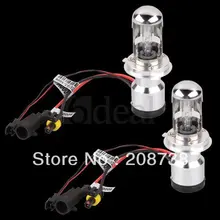 Пара автомобилей H4 H4-3 Hi/Lo передний свет фар Белый Биксеноновая HID лампы 35 Вт 6000 К