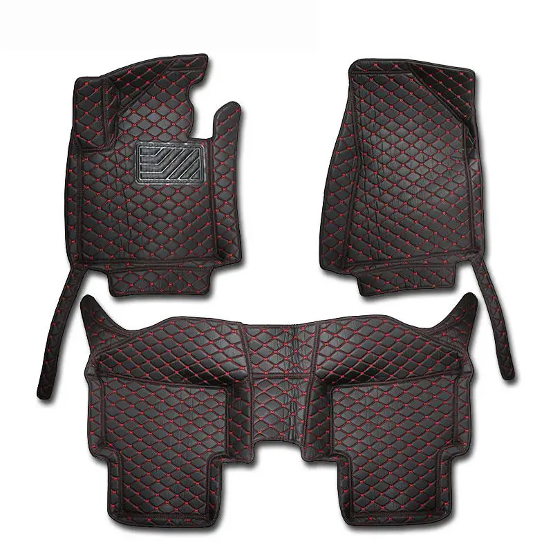 

For KIA Sportage QL Kx5 4th 2018 2017 2016 Car Floor Mats Rugs Leather Rugs Carpet Black Interior Automobile Rug Accessories