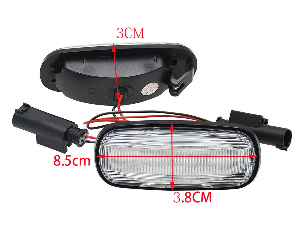 2 шт. светодиодный Светодиодные Габаритные огни для Land Rover Discovery Defender TD5|Сигнальная