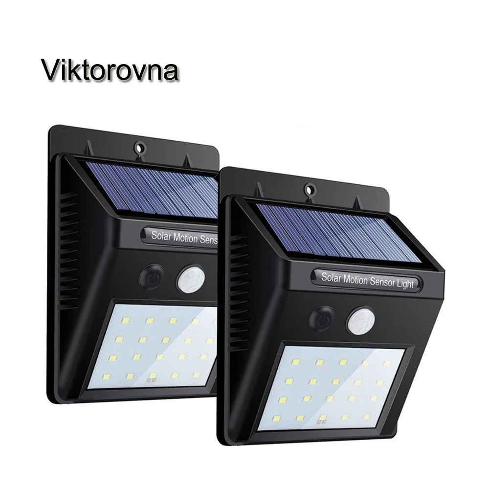 

Waterproof 20 LED Solar Light Solar Power PIR Motion Sensor 2835SMD LED Garden Light Outdoor Pathway Sense Solar Lamp Wall Light