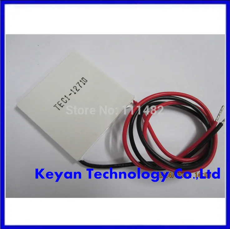 

New TEC1-12710 DC12V 10A Thermoelectric Cooler Peltier 40*40*3.2MM TEC1 12710