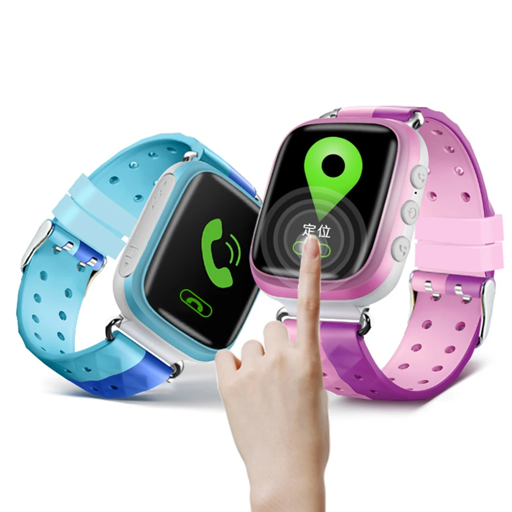 

Q80 GPS Positioning Fashion Call Watch 1.22 Inch Color touch Screen SOS Smart Watch