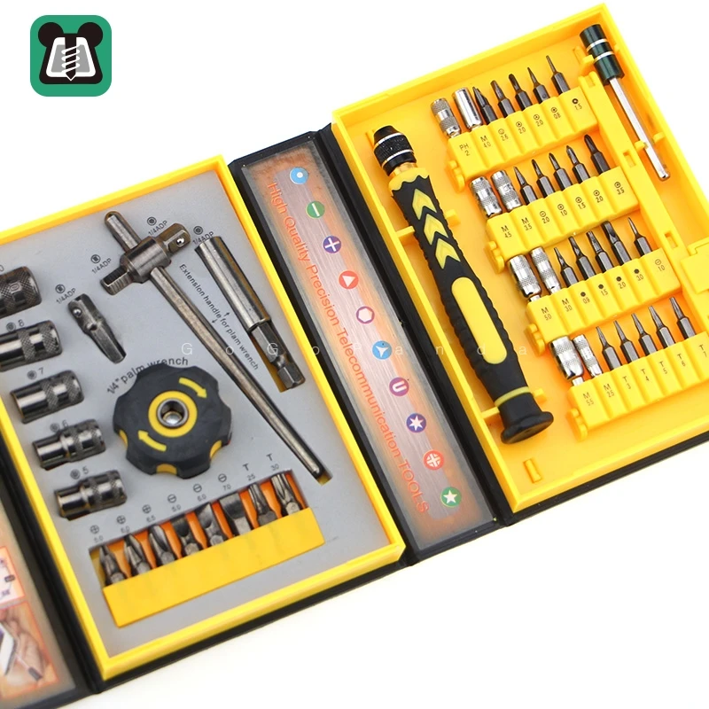 47 In 1 Screwdriver Set Multifunction Repair Tool For Normal Life And Household Industrial Clock