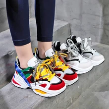 Bjakin/Женская обувь для бега, увеличивающая рост; яркие дышащие Прогулочные кроссовки; Женская легкая спортивная обувь; zapatillas mujer
