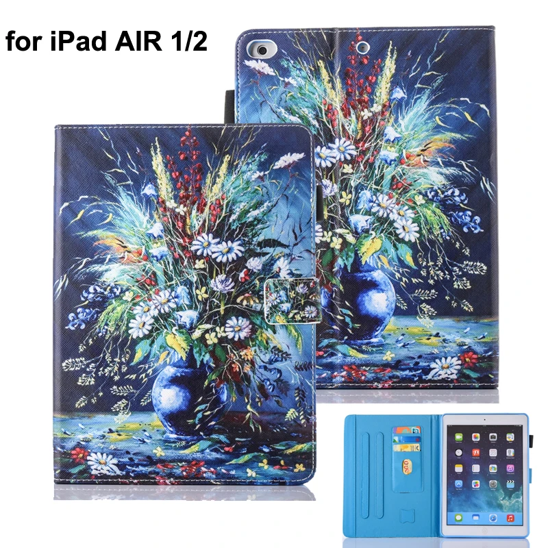 Для iPad air 9 7 &quotкожаный смарт чехол милый цветной с бабочкой из ТПУ для ipad air2 2