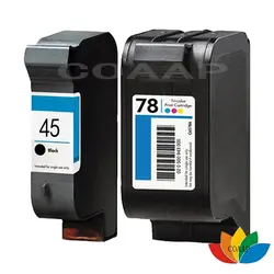 1 компл. пополнен hp 45 78 замена картриджа для hp DeskJet 180 280 1220c 3810 3816 3820 3822 6122 6127 920c 930c 932