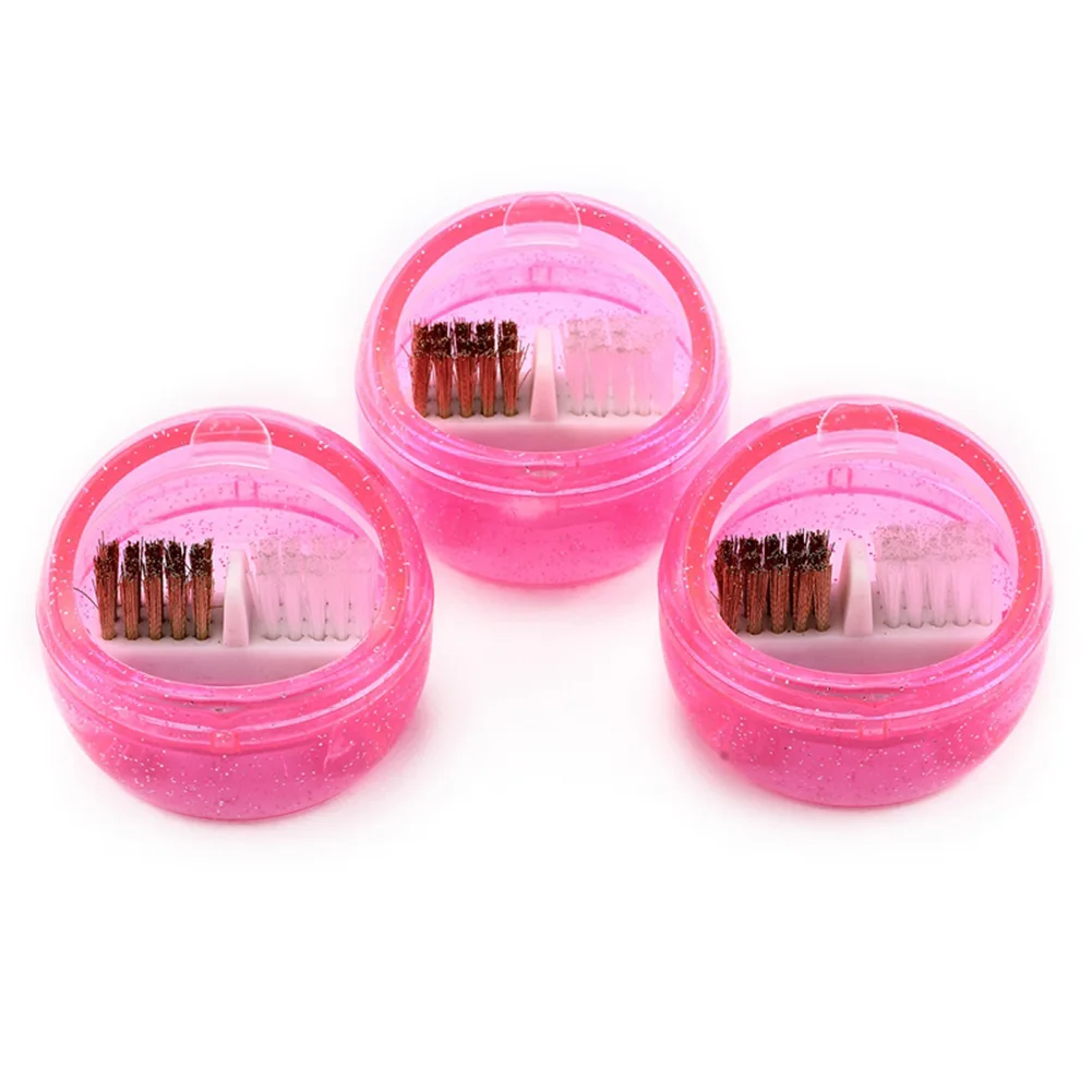 

Metal & Plastic Nail Drill Bits Cleaning Brush Box Electric Manicure Drills Nail Art Cleaner Tool well SK88