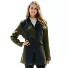 Женское Шерстяное приталенное пальто, зимняя теплая Женская куртка средней длины, осенняя Офисная Женская одежда унисекс, рабочая верхняя одежда, английское шерстяное пальто