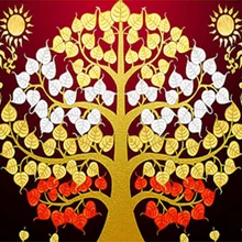 На заказ Алмазная картина eigen foto dream tree Мандала 5D DIY Алмазная картина полный квадратный/круглый фильмы для украшения дома балет