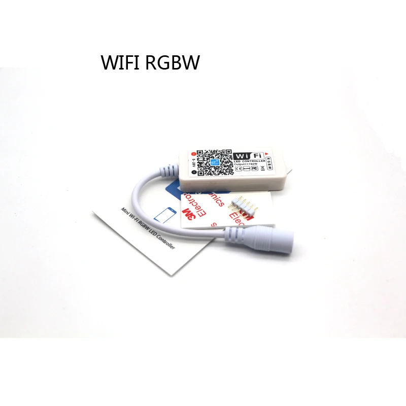 5V 12V 24V SMD 2835 3014 3528 5050 5630 WS2811 WS2812B SK6812 Одноцветный RGB/RGBW Светодиодные ленты Bluetooth WiFi светодиодный контроллер - Цвет: wifi rgbw no remote