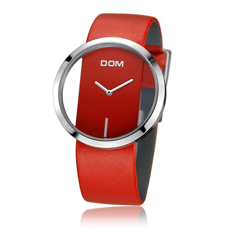 

New Fashion Elegant Lady Leather Wrist Watch Waterproof Casual Quartz Watch for Women Relogio Feminino Luxury Brand Women Watch