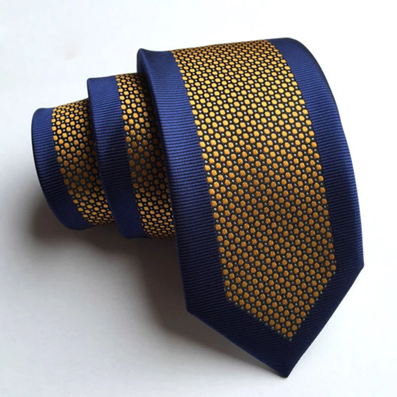 RBOCOTT Mens Fashion Skinny Tie 6cm Floral Dot And Striped Necktie Casual Style Slim Ties For Party Gravatas Corbatas Neck tie