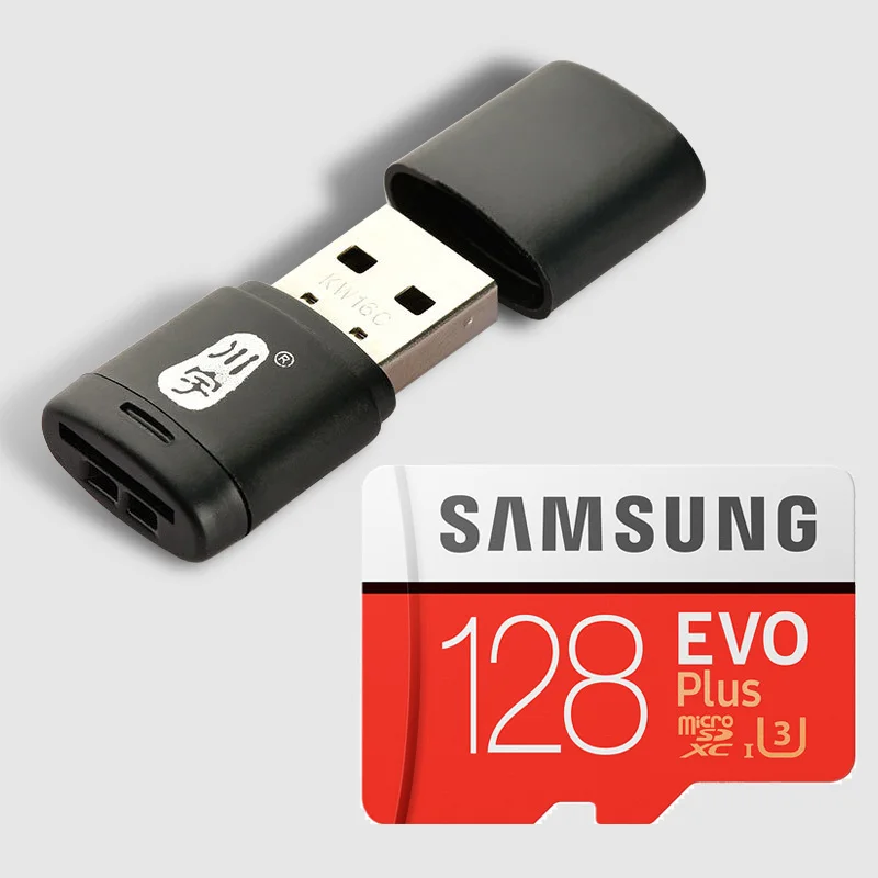 Купить SAMSUNG Micro SD карты памяти 128 ГБ 32 ГБ 64 ГБ плюс Class10 Водонепроницаемый TF Memoria sim карты Транс Mikro карты 128 ГБ для смартфонов