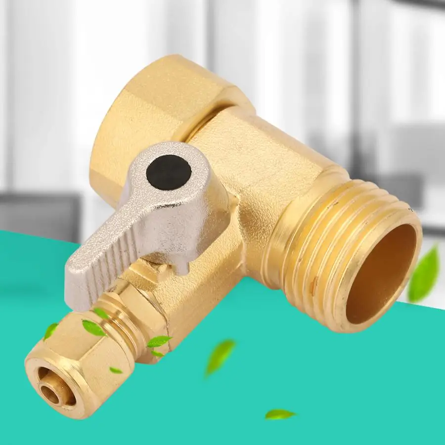 Резьба для трубки быстроразъёмный соединитель латунный адаптер для воды шаровой клапан разъем Электрический магнитный клапан