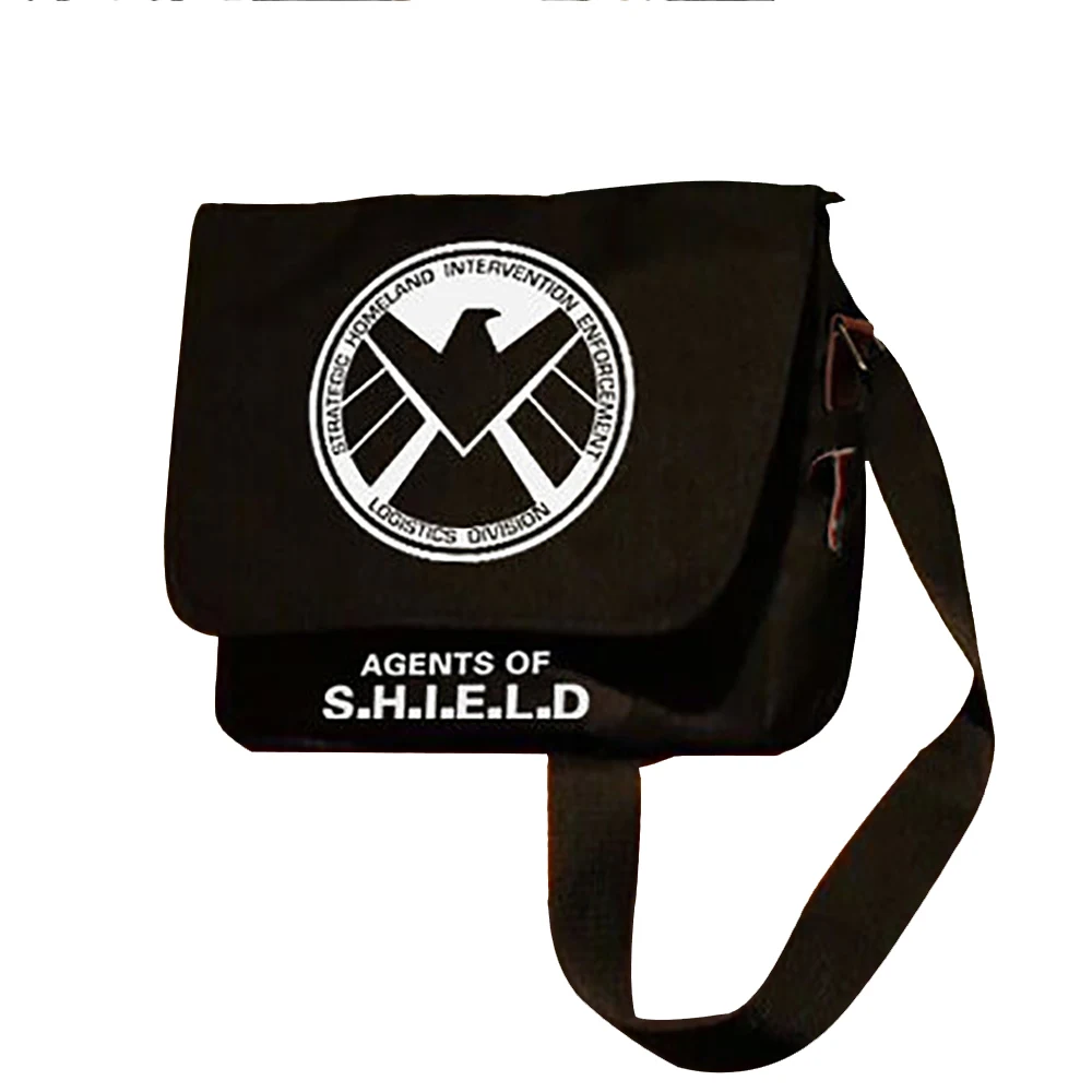 

Zshop Shield Shoulder Bag Messenger Avengers Shield Agent Marvel Satchel Superhero Fashion Crossbody bags