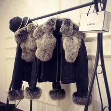 Модная зимняя женская мягкая куртка из искусственной кожи с эффектом потертости, куртка из искусственной кожи с длинным рукавом на молнии, Большие меховые мотоциклетные куртки, короткая куртка