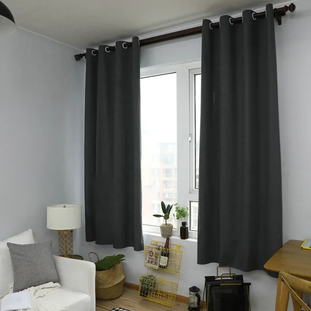 Nordic Style Rope Grey Curtains For Bedroom Living Room Home Kitchen Nordic Style Rope Grey Curtains For Bedroom Living Room Home Kitchen Dorm Decor Sheer Voile Cotton Linen Window D