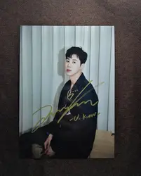 Подписанный TVXQ Jung Yunho U-KNOW с автографом фото 5*7 K-POP Бесплатная доставка 112018F