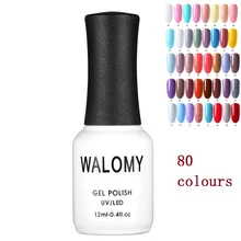 

1pcs Nail Art Gel Nail Polish Neon Paint Varnish UV Nail Plate Printing Polish Varnishes Gel Lacquer Fast Dry Manicure 80 Color
