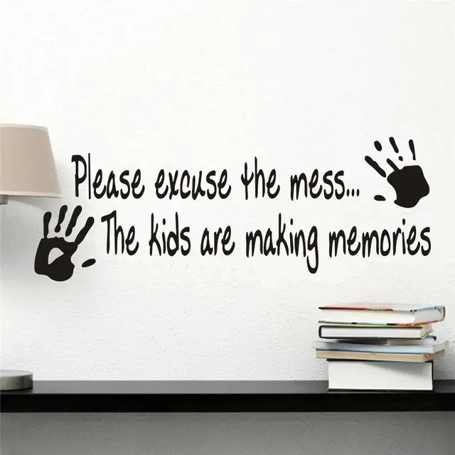 Living Room Sayings aliexpress : buy please excuse the mess wall sticker vinyl Living Room Sayings aliexpress : buy please excuse the mess wall sticker vinyl