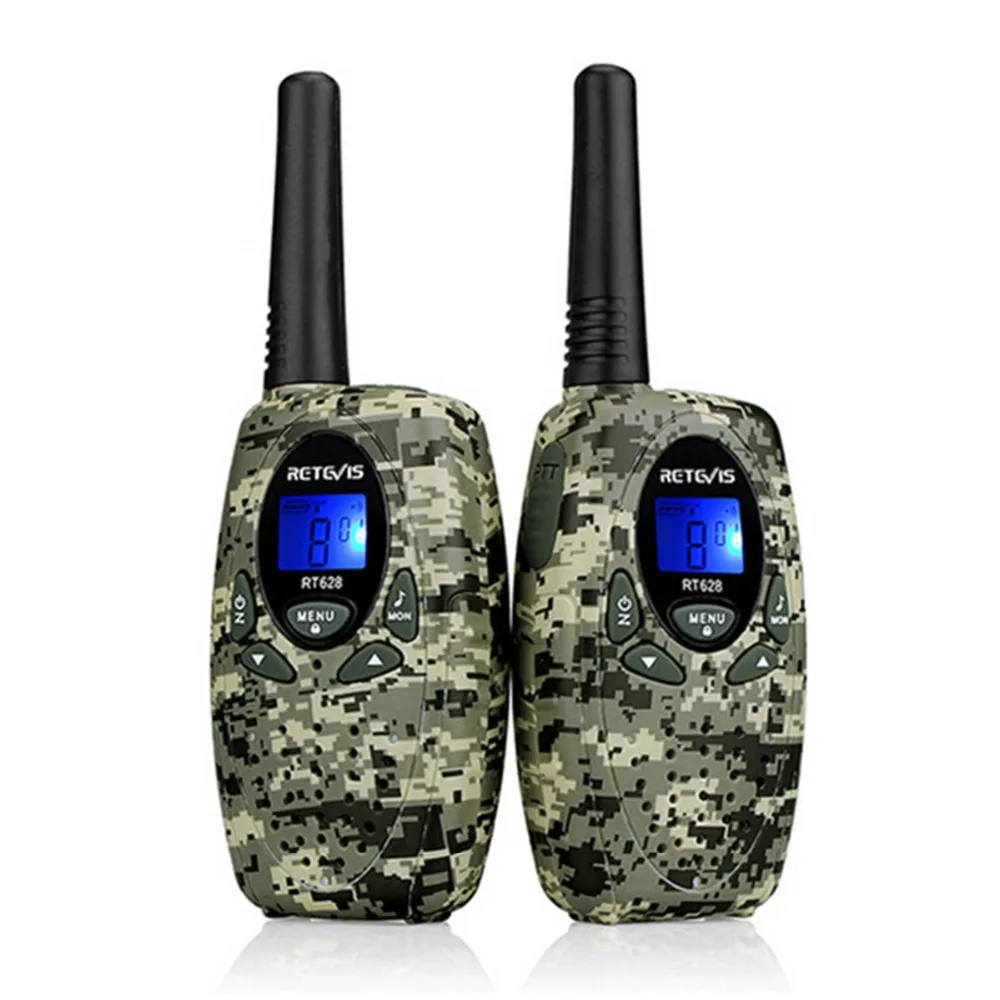 

2PCS child walkie talkie Retevis RT628 mini child toy 446.00625-446.09375MHz or 462-467MHz Communication distance 200-1500M
