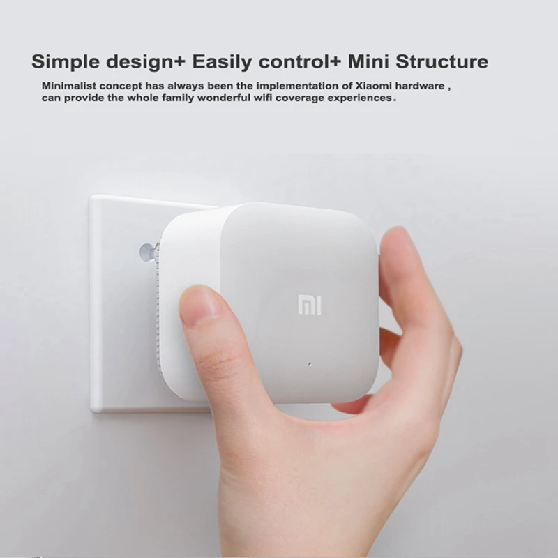 Original Xiaomi WiFi Electric Cat Mi Wifi Power Cat 2.4G Wireless Range Extender Router Millet Access Point Signal Amplifier (8)